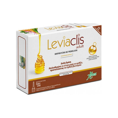 ABOCA Leviaclis Adult Μικροκλύσμα Με Promelaxin Για Ενήλικες x5g x6 Κλύσματα