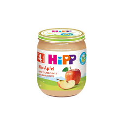 HiPP Γεύμα Μήλο Βιολογικής Προέλευσης Χωρίς Ζάχαρη Μετά Τον 4ο Μήνα 125gr