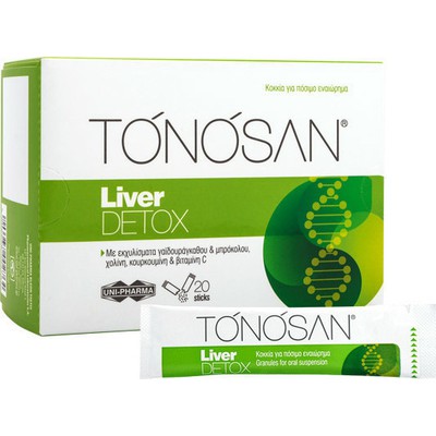 Uni-Pharma Tonosan Liver Detox 20 Φακελίσκοι - Ενί