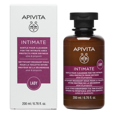 APIVITA Intimate Lady- Απαλό Υγρό Καθαρισμού για τ