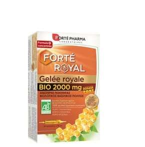 Forte Gelee Royale 2000mg-Φόρμουλα με Βιολογικό Βα