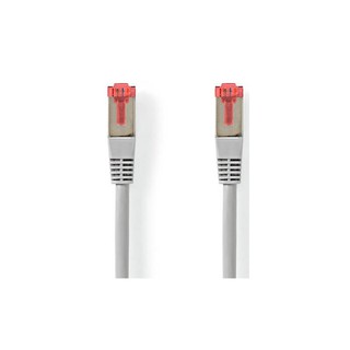 Power Cable Nedis CAT.6.S-FTP 1m Grey CCGT85221GY1