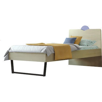 Κρεβάτι Παιδικό Μονό Ανατολή για στρώμα 90x190cm Δ