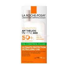 La Roche Posay Anthelios UVmune 400 Oil Control Fluid SPF50+ - Αντηλιακό Προσώπου για Λιπαρό Δέρμα (Χωρίς Άρωμα), 50ml