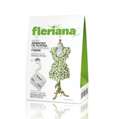 Fleriana - Αρωματικό Ρούχων Γαρδένια - 3τμχ