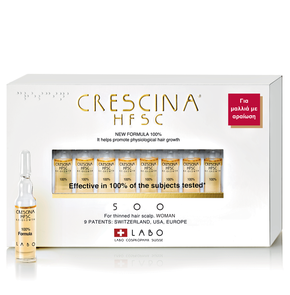 Crescina HFSC 100% 500 Woman Θεραπεία Ανάπτυξης Μα