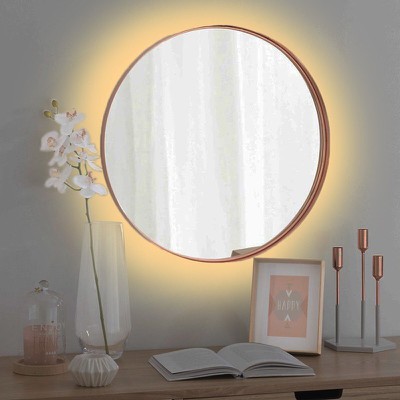 Wall mirror round with led Φ60/Φ70/Φ80/Φ90 with st