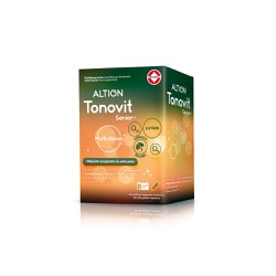 Altion Tonovit Senior Ενισχυμένη Πολυβιταμίνη Για Σωματική & Πνευματική Τόνωση Για Ηλικίες Άνω Των 50 Ετών 40 μαλακές κάψουλες