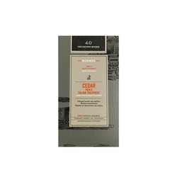 Korres Cedar Ανδρική Βαφή Μαλλιών 4.0 Γκρι Σκούρο Φυσικό 40ml