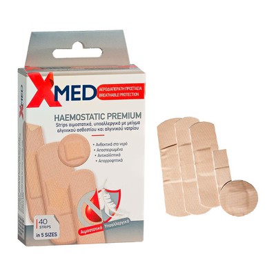 Medisei X-Med Haemostatic Strips in 5 Sizes 40 Pie