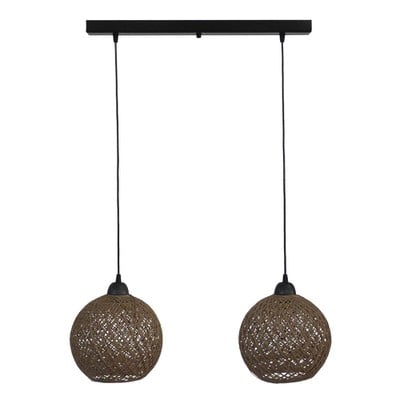 Hanging Roof Rail Light 2 Lights Silk Ce Bl-Natura