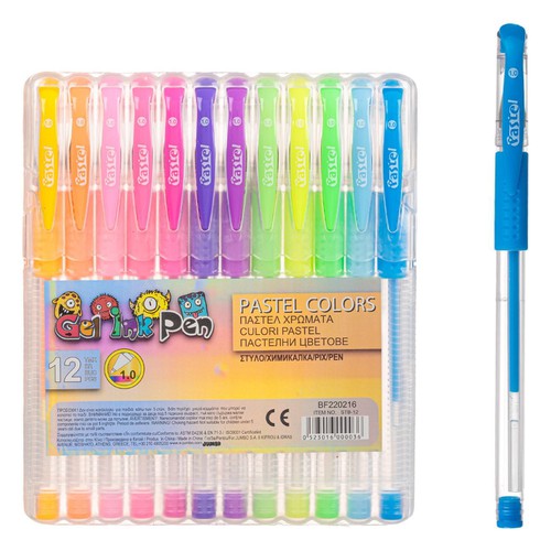 Stilolaps ngjyre pastel 12 cp 