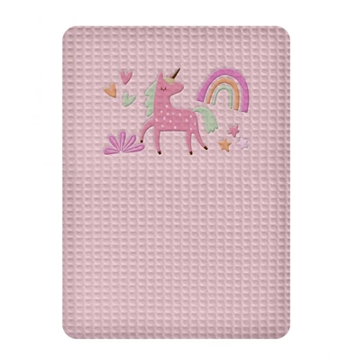 ΚΟΥΒΕΡΤΑ ΠΙΚΕ ΚΟΥΝΙΑΣ 110X140 ADAM HOME UNICORN OP