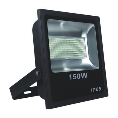 Φωτιστικό Προβολέας Led 150W Slim 6000K IP65 Μαύρο