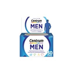 Centrum Men A To Zinc Πολυβιταμίνη Ειδικά Σχεδιασμένη Για Τον Άνδρα 30 ταμπλέτες