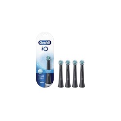 Oral-B IO Ultimate Clean Black Ανταλλακτικές Κεφαλές Ηλεκτρικής Οδοντόβουρτσας 4 τεμάχια
