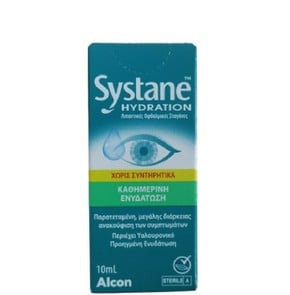 Systane Hydration Λιπαντικές Οφθαλμικές Σταγόνες μ