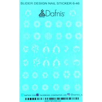 SD6-46 DECAL NAIL STICKERS COLOR a/b
