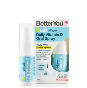 Better You Dluxinfant VitaminD 400IU Spray, 15ml -