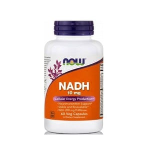 Now Foods NADH 10 mg - Πνευματική Εγρήγορση, Καταπ