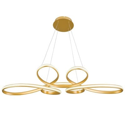 Pendant Gold Led Light Jill 53W 3000K 2650Lm