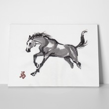 Horse sumie illustration 167746175 a