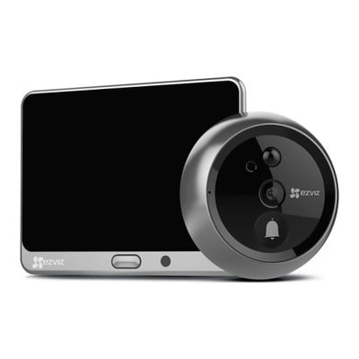 Wireless Black Doorbell With Camera And Wifi Cs-Di