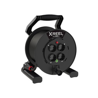 Cable Reel XREEL H05RR-F with 4 Sockets 3x1.5 25m 
