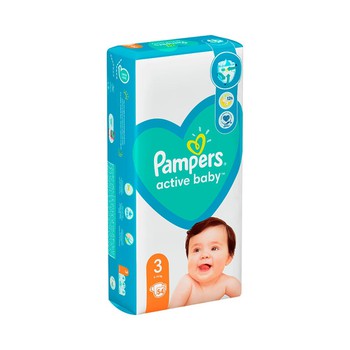 PAMPERS ACTIVE BABY Νο.3   (54ΤΜΧ)