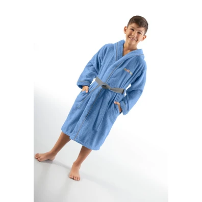 Παιδικό Μπουρνούζι Kiddies Blue 4-6 Ετών guy Laroc