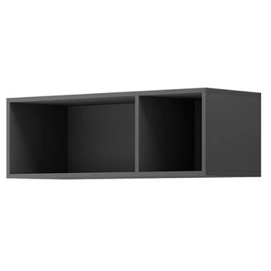 Ραφιέρα Τοίχου 90x30x35cm 38107-ENJ-90-g Γραφίτης