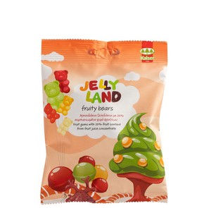 Kaiser Jelly Land Fruity Bears Μασώμενα Ζελεδάκια 