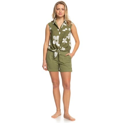 Roxy Women T-Shirts Tropical View (ERJWT03570-GNG7