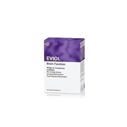 Eviol Brain Function Powerful Formula For Good Memory & Mental Performance 30 capsules