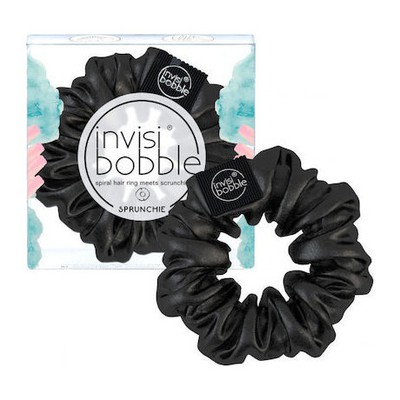 Invisibobble Sprunchie Holy Cow That's Not Leather Λαστιχάκι Μαλλιών Black 1τμχ