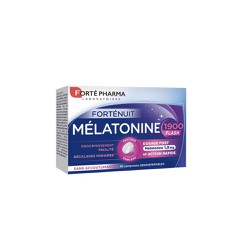 Forte Pharma Melatonine 1900 Flash Nutritional Supplement For Insomnia With Vanilla Flavor 30 tablets