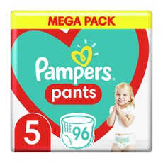 Pampers Pants No 5 (12-17 Kg) Mega Box Πάνες - Βρα