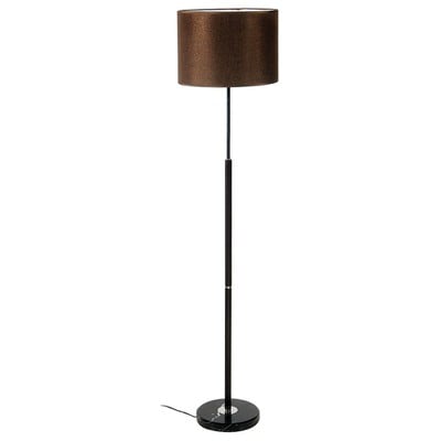 Floor Lamp 1xE27 Tube With Leather Coating And Mar