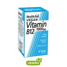 Health Aid Vitamin B12 Συμπλήρωμα Διατροφής 1000mg