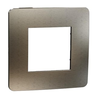 New Unica Frame 1 Gang Bronze NU280252M