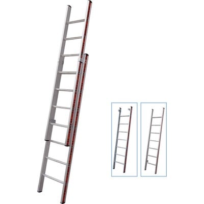 Aluminium Ladder Detachable With 7 Stairs 2M