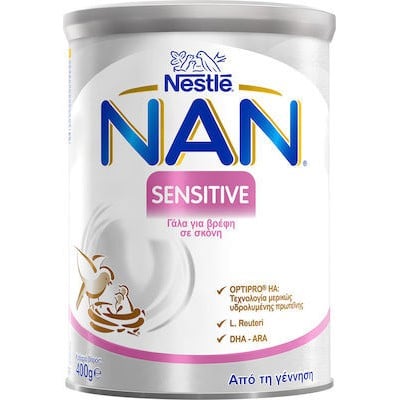 NAN Sensitive Βρεφικό Γάλα Σε Σκόνη 400gr
