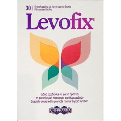 LEVOFIX Για Την Φυσιολογική Λειτουργία Του Θυροειδούς 30 Δισκία