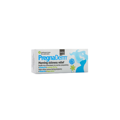 INTERMED Pregnaderm Morning Sickness Relief Συμπλήρωμα Διατροφής Για Την Ανακούφιση Της Ναυτίας Κατά Τη Διάρκεια Της Εγκυμοσύνης x60 Δισκία