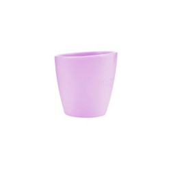 Chicco Easy Mug Mini Ποτηράκι Σιλικόνης 6+ Μηνών Ροζ 1 τεμάχιο