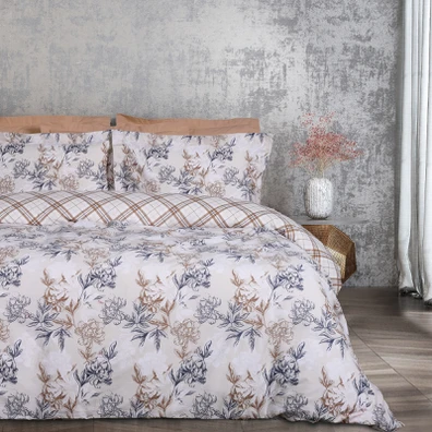 Das Home σετ Παπλωματοθηκη Υπερδιπλη Casual 5422 B