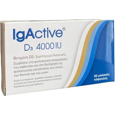 IgActive D3 4000iu 60softgels