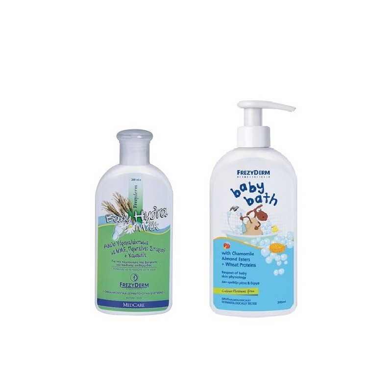 Frezyderm Frezyderm Baby Hydra Milk 200ml Baby Bath 300ml