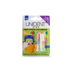 Intermed Unident Kids Baby Finger Toothbrush Βρεφική Οδοντόβουρτσα Δακτύλου 1 τεμάχιο
