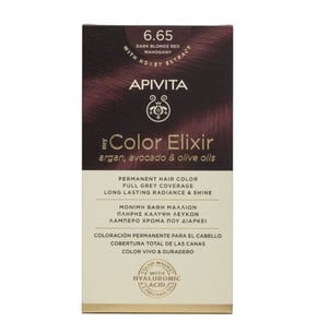 Apivita My Color Elixir Μόνιμη Βαφή Μαλλιών Νο 6.6
